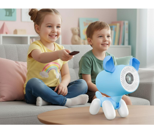 Kiano Projektor z funkcjami edukacyjnymi Alpha KID Dog Blue - 1416280 - zdjęcie 11